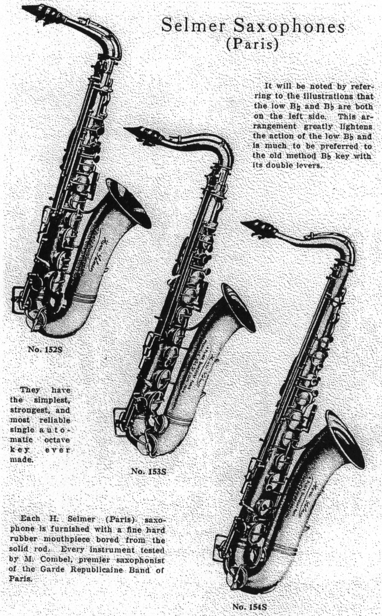 The Rebuild of Selmer, Part 1 Before 1922. TheSax.Info Blog