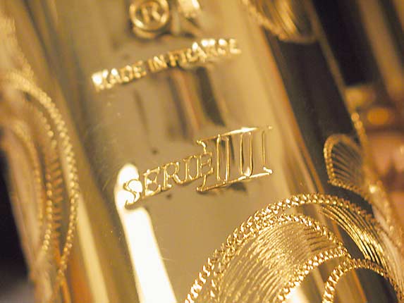 Photo 18 - WOW!! New Selmer Serie III Custom Gold Plate, Fully Engraved