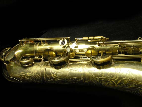 Photo 2 - WOW!! Original Lacquer Selmer Super Balanced Action Bari Sax - SN 52696