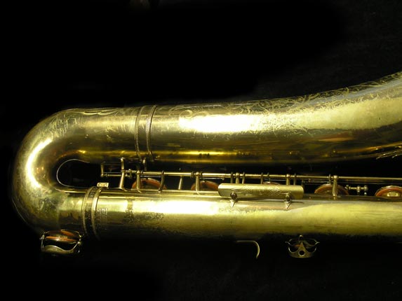 Photo 5 - WOW!! Original Lacquer Selmer Super Balanced Action Bari Sax - SN 52696