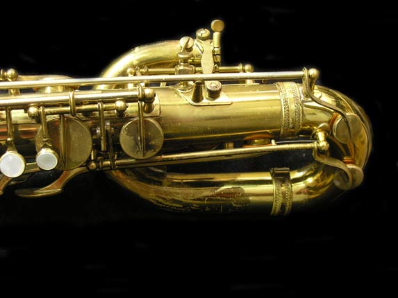 Photo 7 - WOW!! Original Lacquer Selmer Super Balanced Action Bari Sax - SN 52696